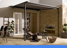 Seit vielen Jahren sind wir in Aachen und Umgebung mit Terrassenüberdachungen und Raffstores für Sie tätig.